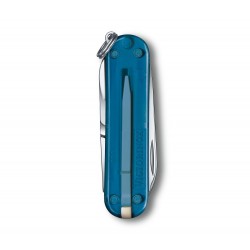 Briceag multifunctional Victorinox Classic SD Transparent, Sky High, albastru, 0.6223.T61G