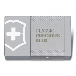 Briceag multifunctional Victorinox Classic SD, Precious Alox, Infinite Gray, 0.6221.4031G