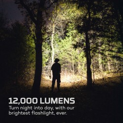 Lanterna LED Profesionala Reincarcabila Nebo 12K, 12000 lumeni, NEB-FLT-1007-G